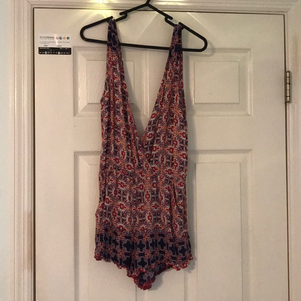 Sleeveless romper